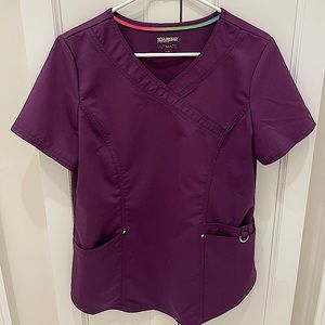 Purple Scrub Top